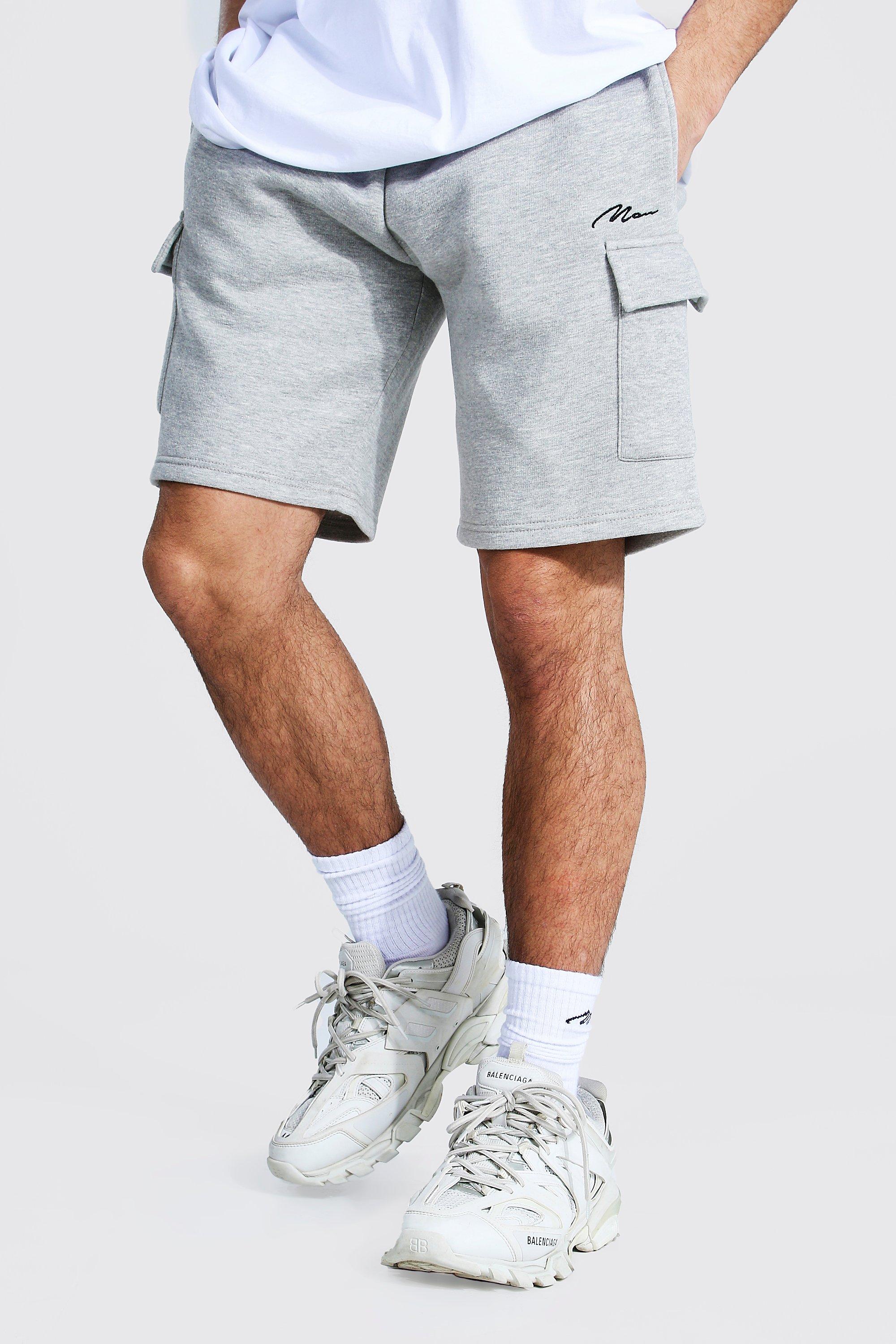 Boohooman on sale cargo shorts